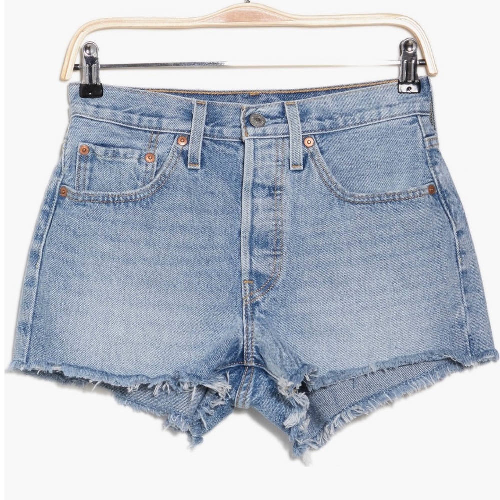 Levi’s 501 Original Cutoff Denim Shorts – Micro Vibes Wash